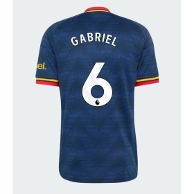 Arsenal Gabriel Magalhaes #6 Borte skjorte 2026-27 Kortermet